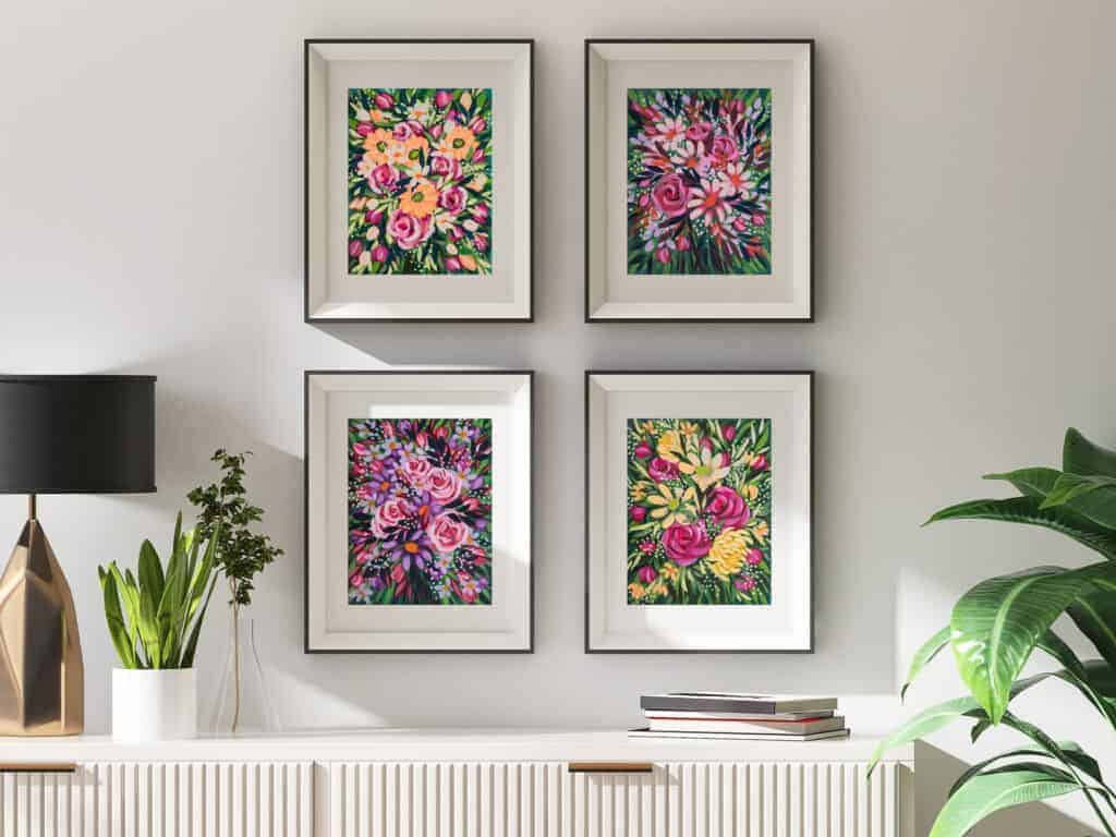 how to hang artwork like a pro