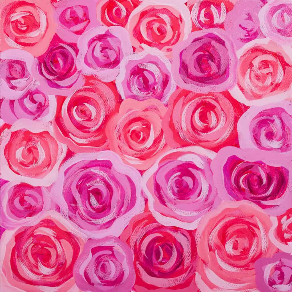 Rose Riot 12x12