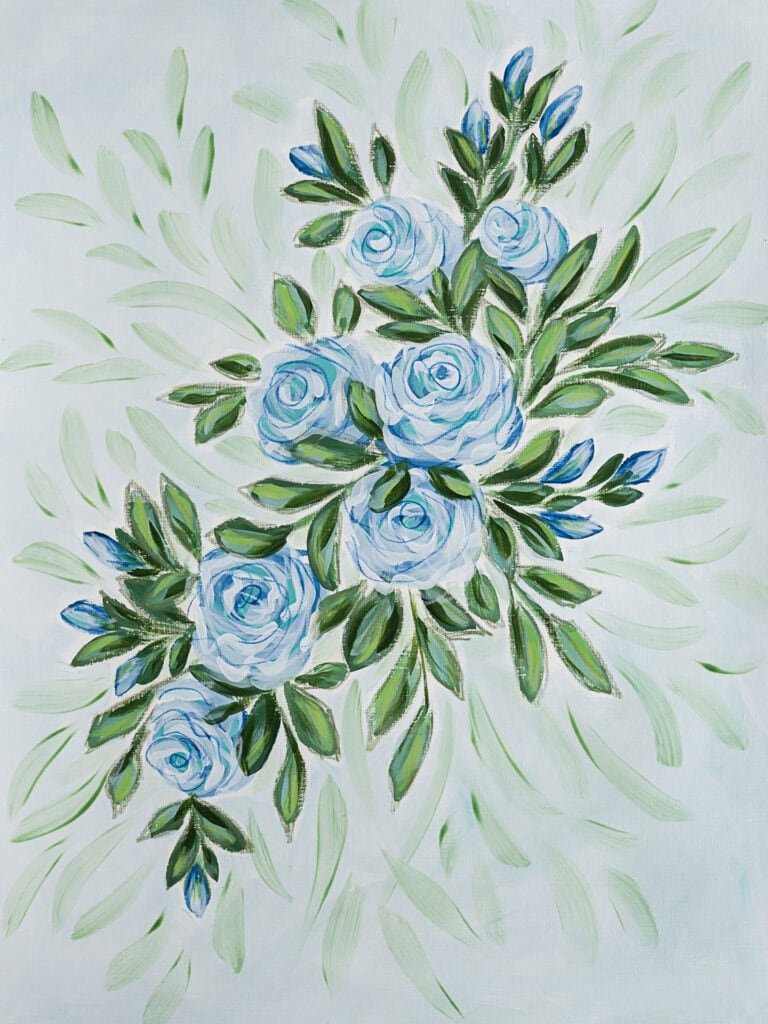 La Vie en Bleu - 18x24