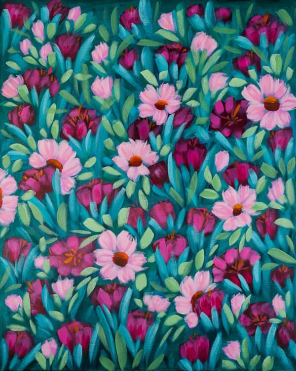 She's A Busy Girl 24x30