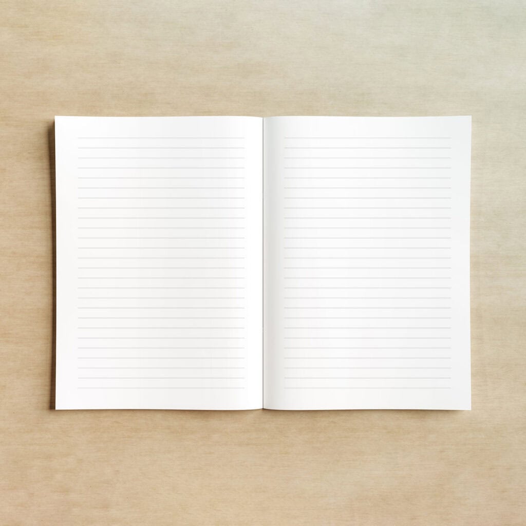 200 college lined pages