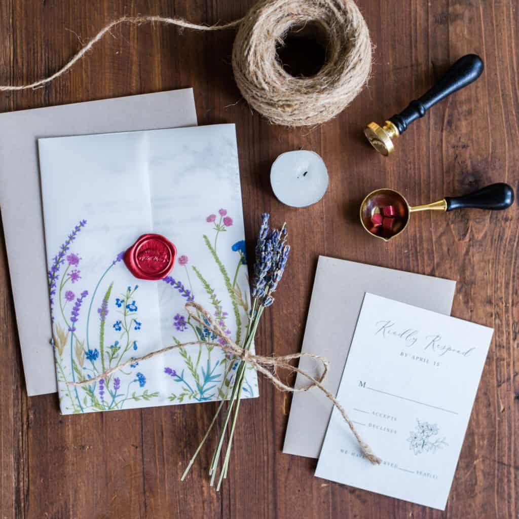 branded wax stamp kit product photography for amazon