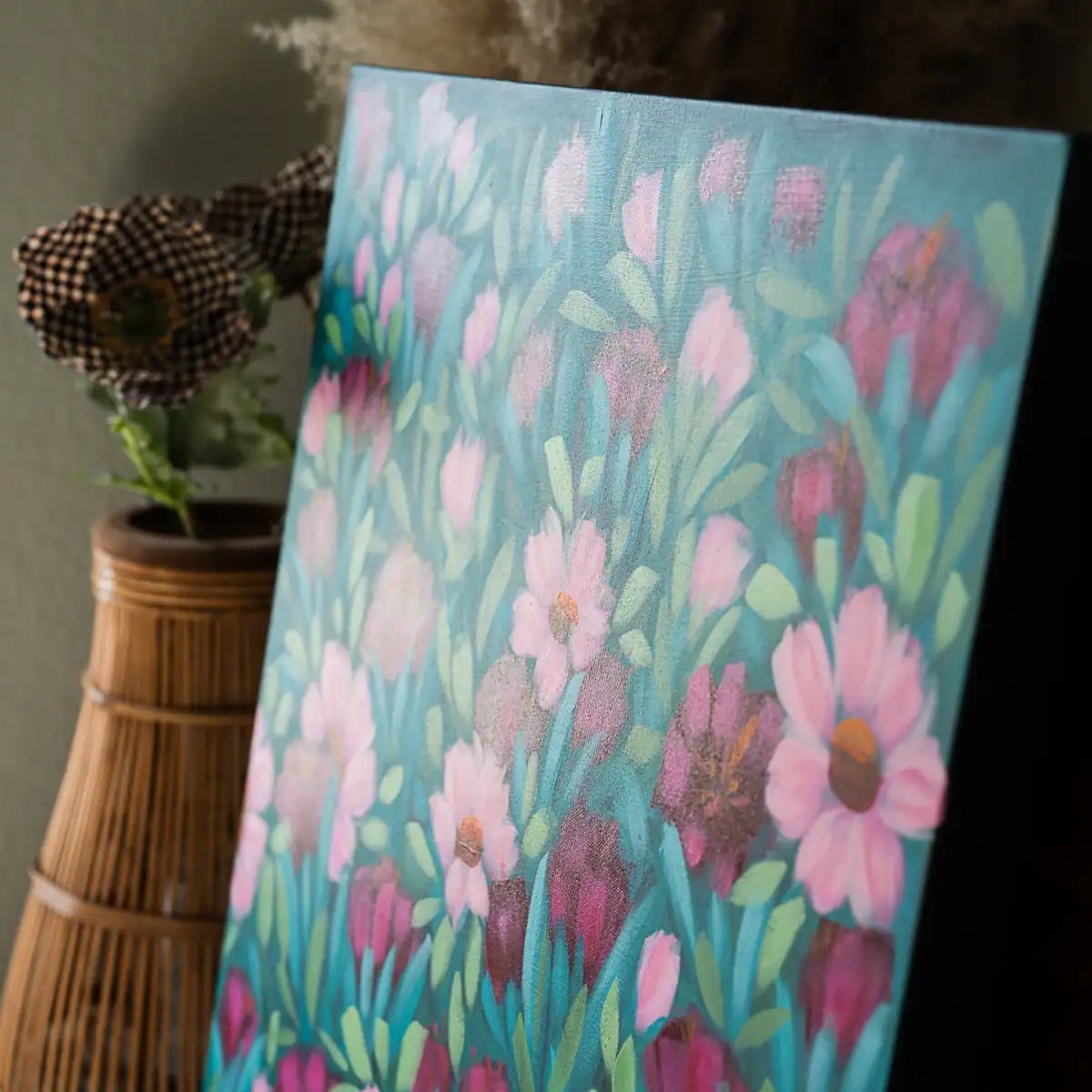 She's A Busy Girl 24x30 - Image 5