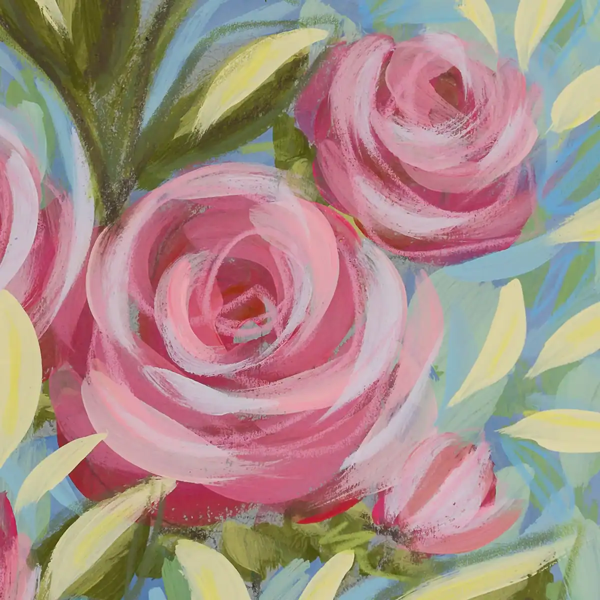 Rose Color Study 5-9x12 - Image 3