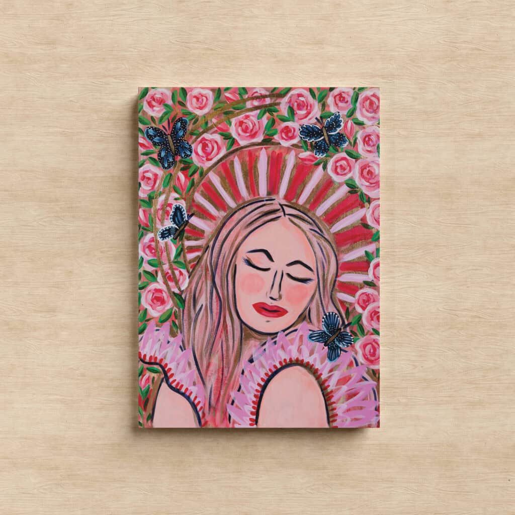 blooming mind whimsical aura of grace journal