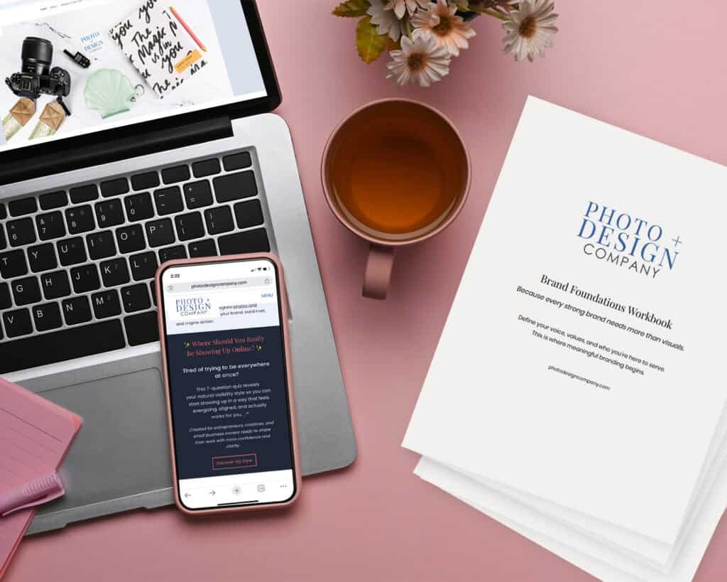 visibility style quiz for entrepreneurs to know where to show up online and on social media for business growth