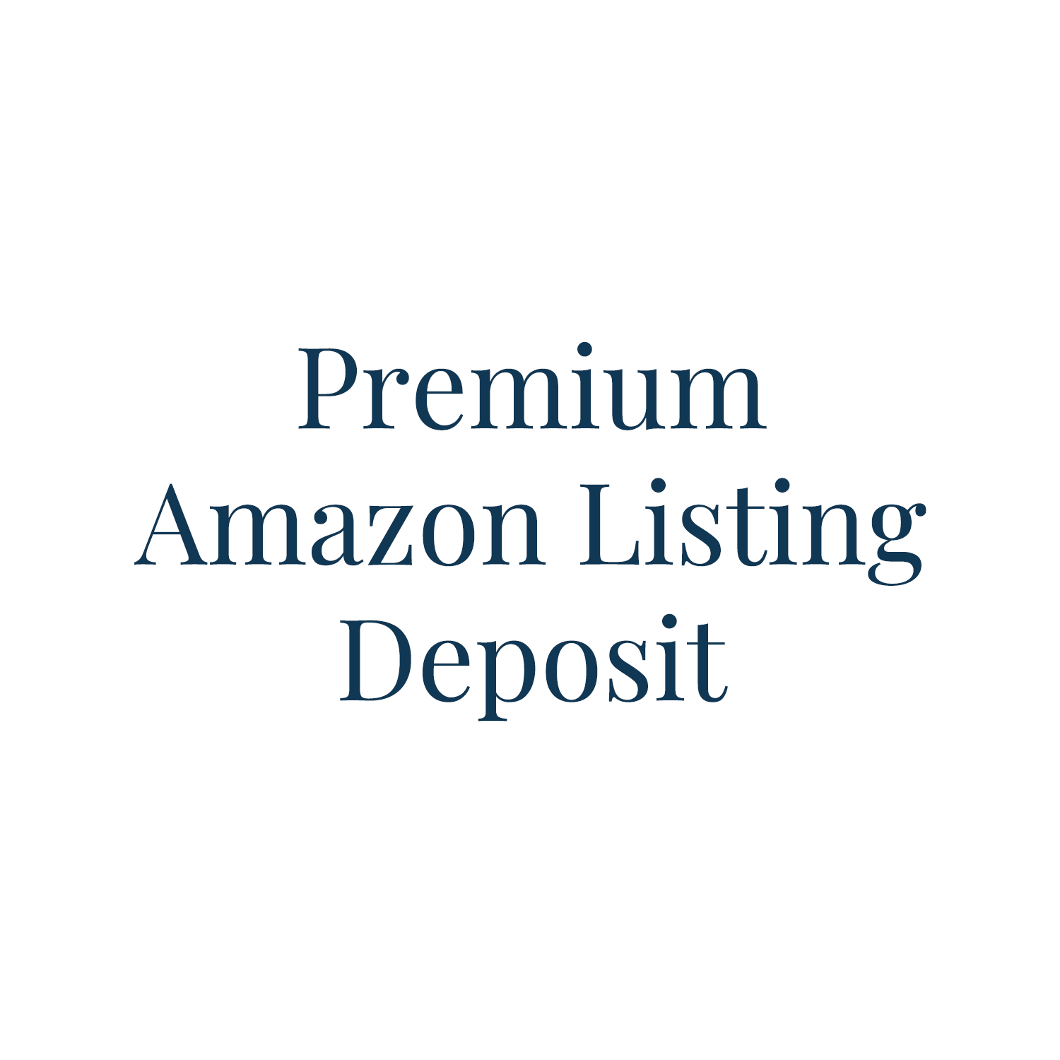 Amazon Premium Deposit