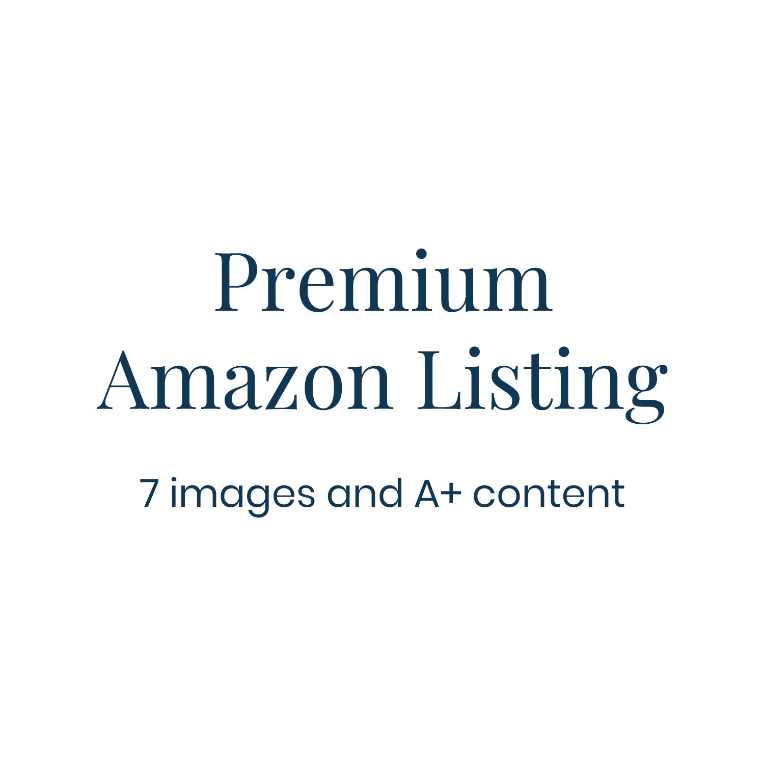 Premium Amazon Listing Design Package