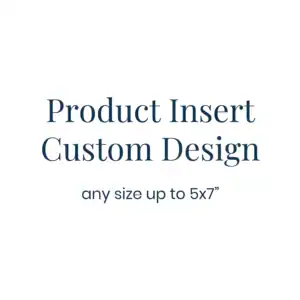 Product Insert Design