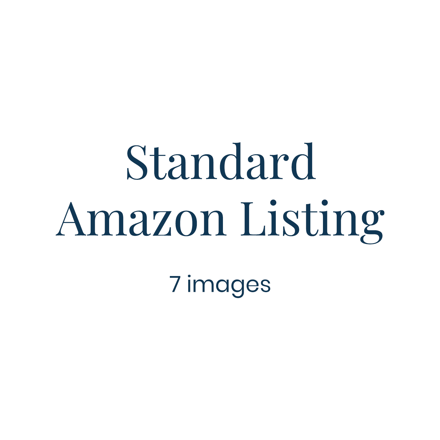 Standard Amazon Listing Design Package