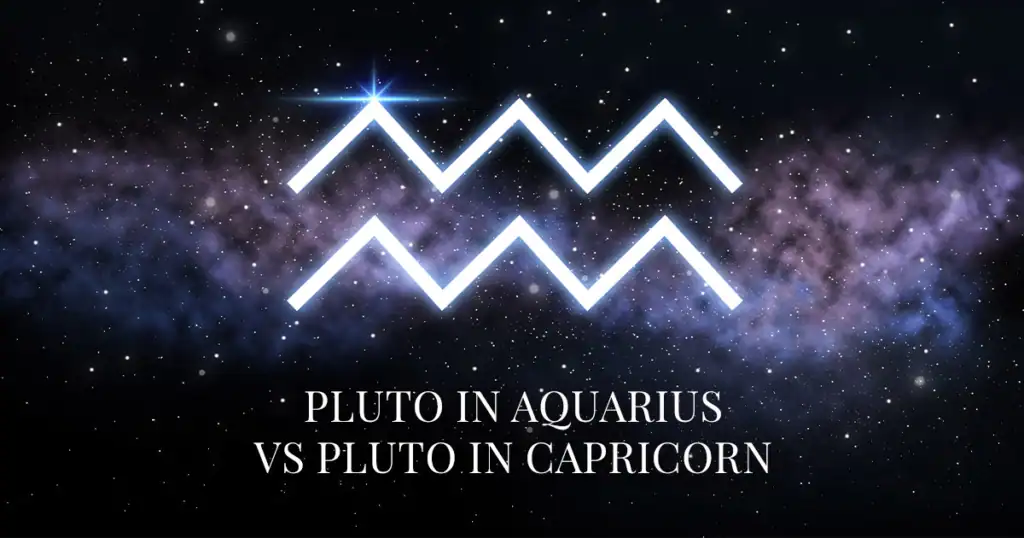 pluto in aquarius vs pluto in capricorn for your rising sign