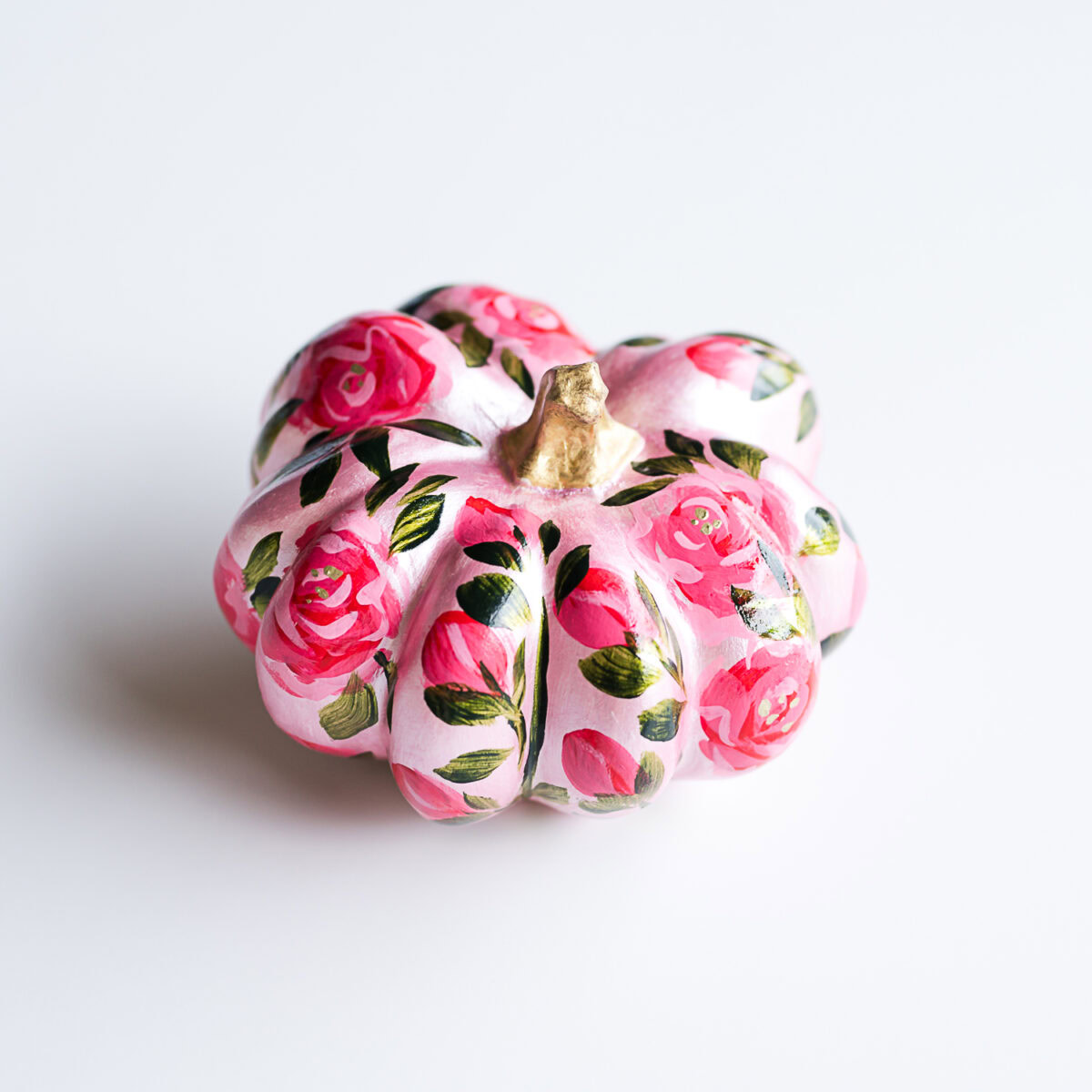 Hand-Painted Pumpkin 1