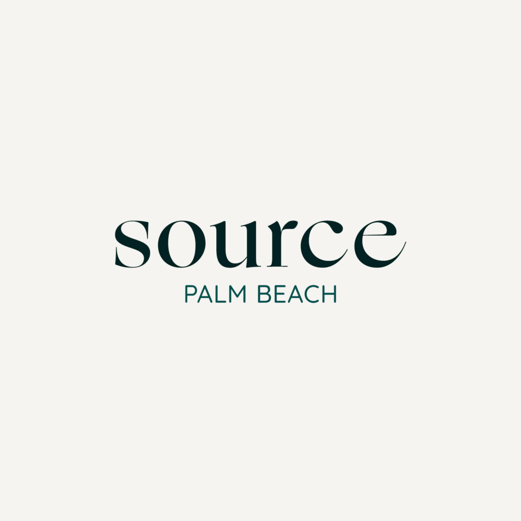 palm beach marketing agency minimalist logo design
