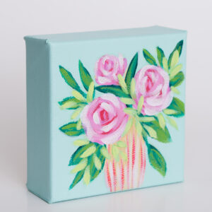 Hearts Anew Floral 1 - 4x4"