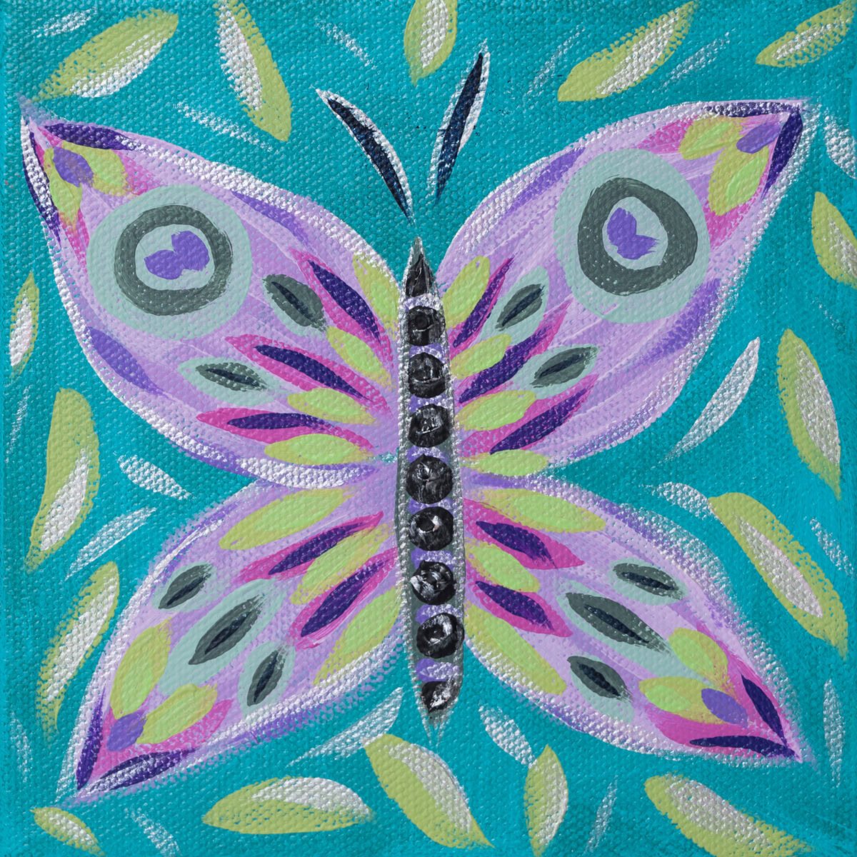 Hearts Anew Butterfly 3 - 5x5" - Image 2
