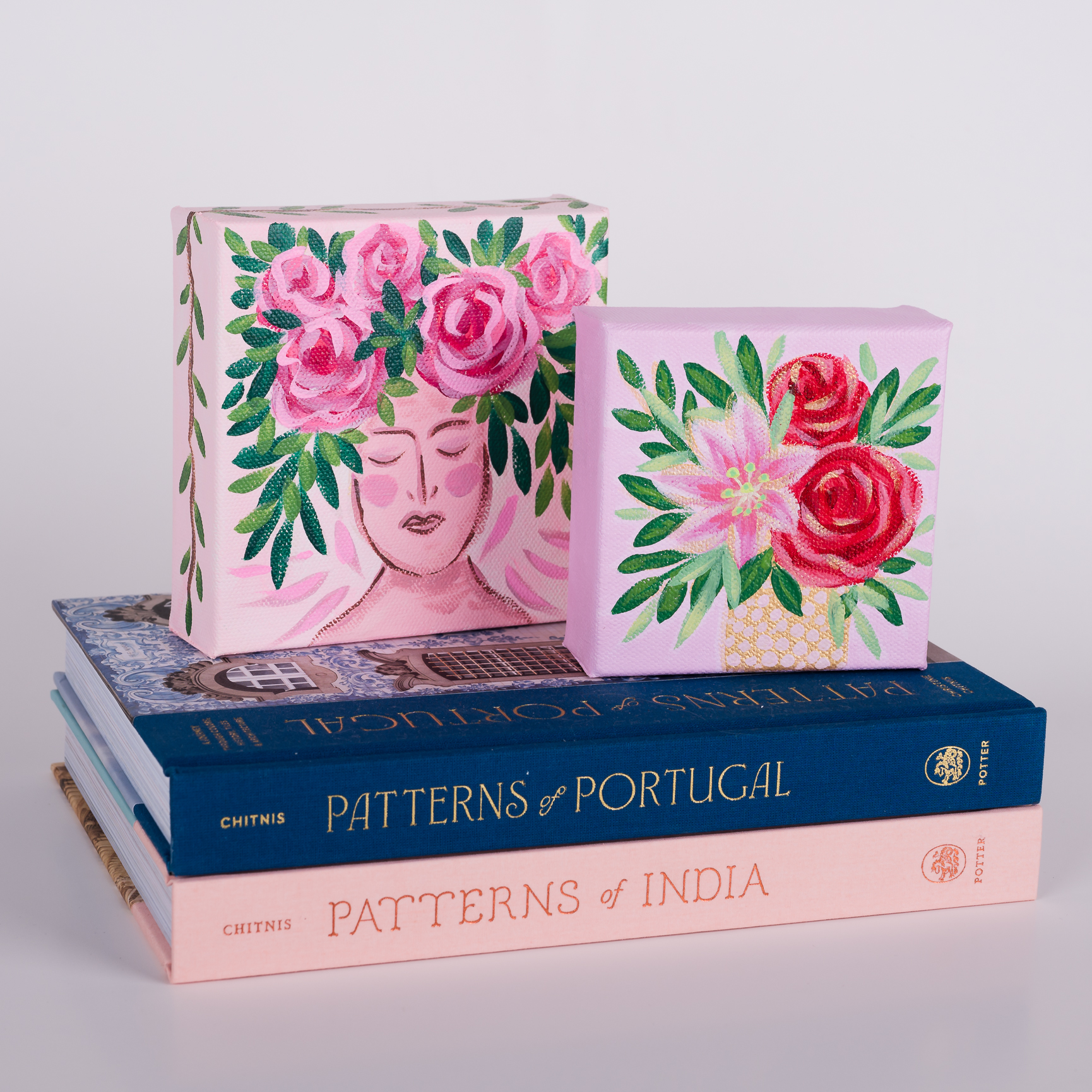 Hearts Anew Woman - 5x5" - Image 5