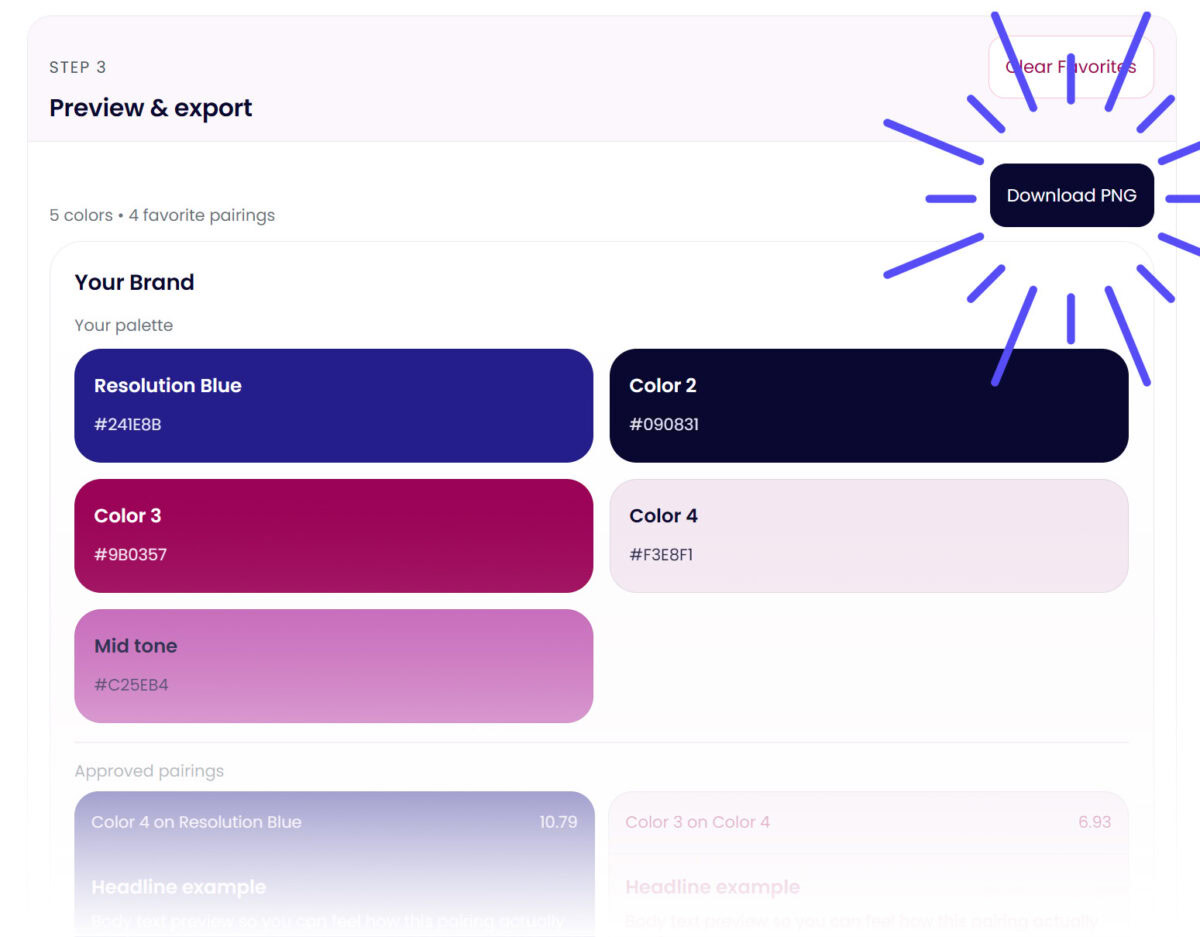 A diverse selection of vivid colors including Resolution Blue, deep navy, rich magenta, soft pink, and pastel purple, designed to inspire and enhance creative projects and artwork.