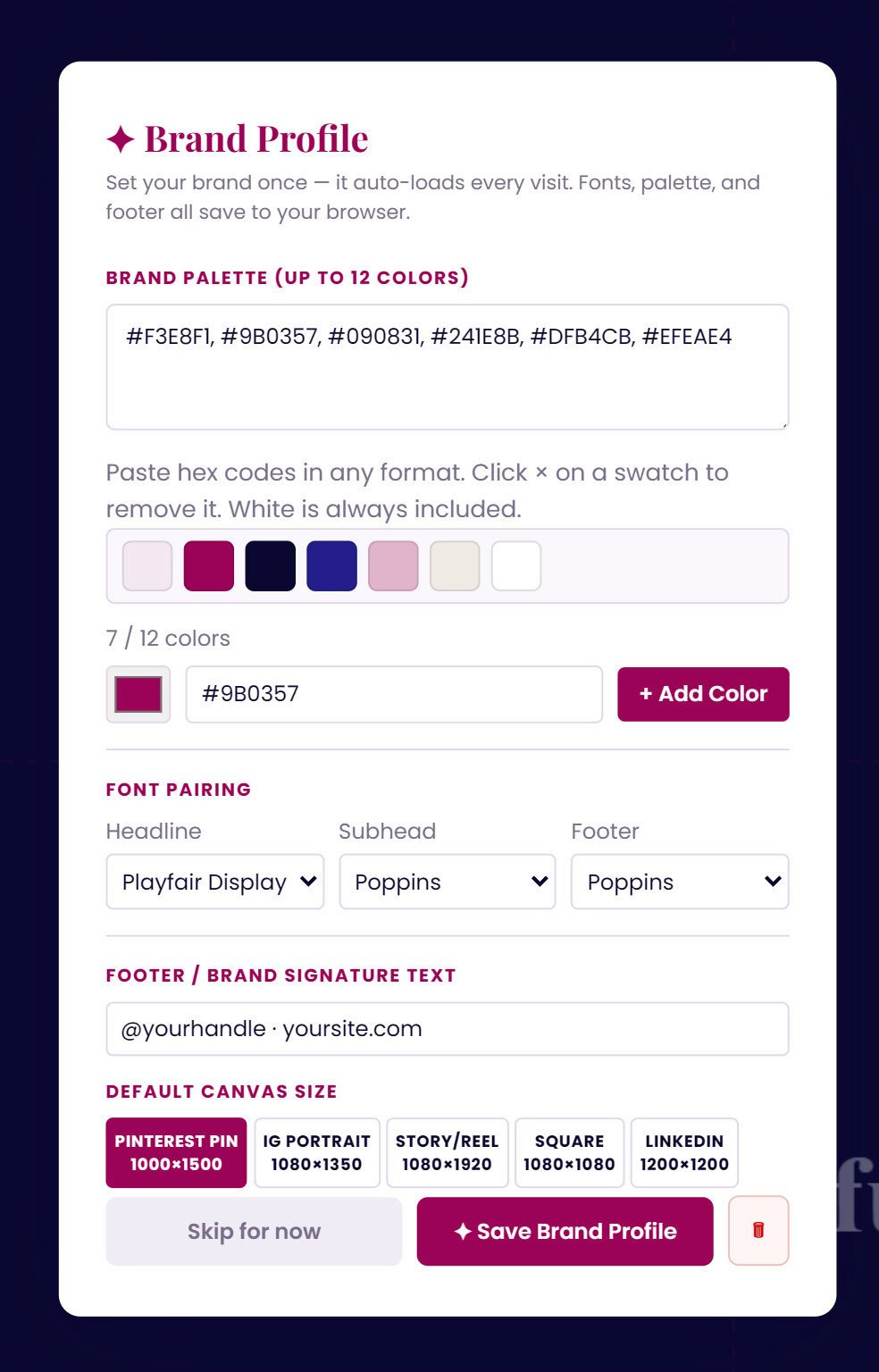 Brand Publishing Studio™ | Streamlined Content Batching Tool