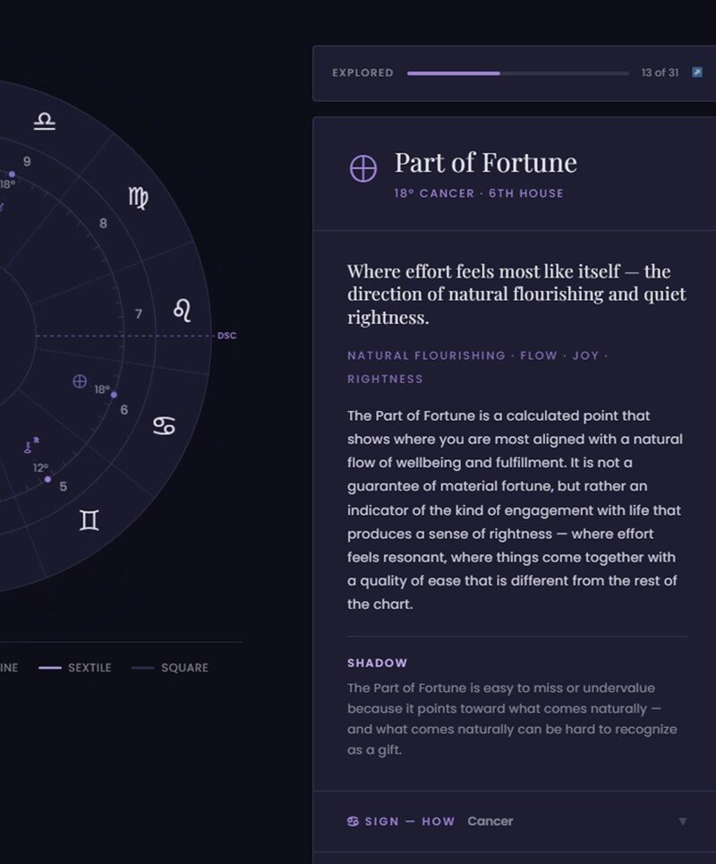 Astrological Birth Chart for Personal Insights.