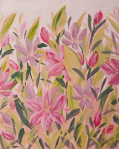 Original painting by Bonnie Sorsby, Telling It Like It Is - 16x20