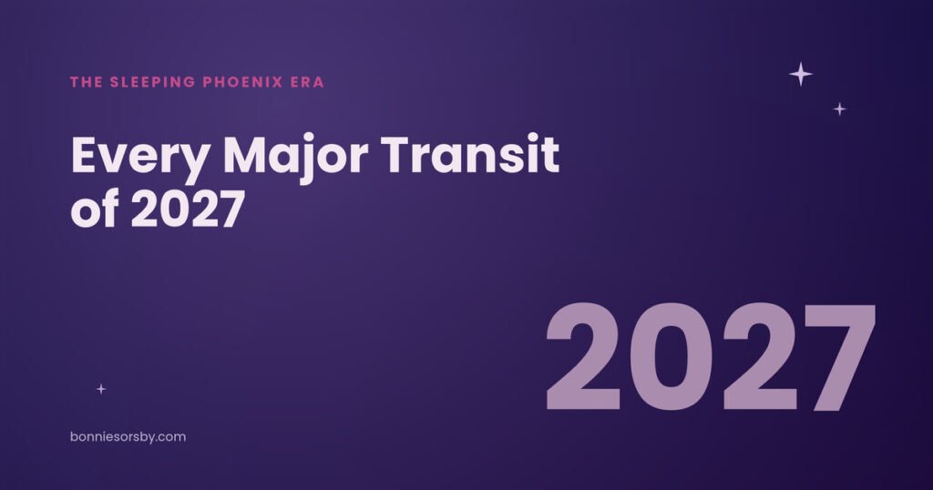 Every major astrological transit of 2027.