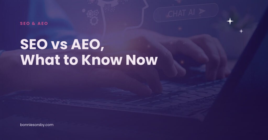 SEO vs AEO, what entrepreneurs need to know now